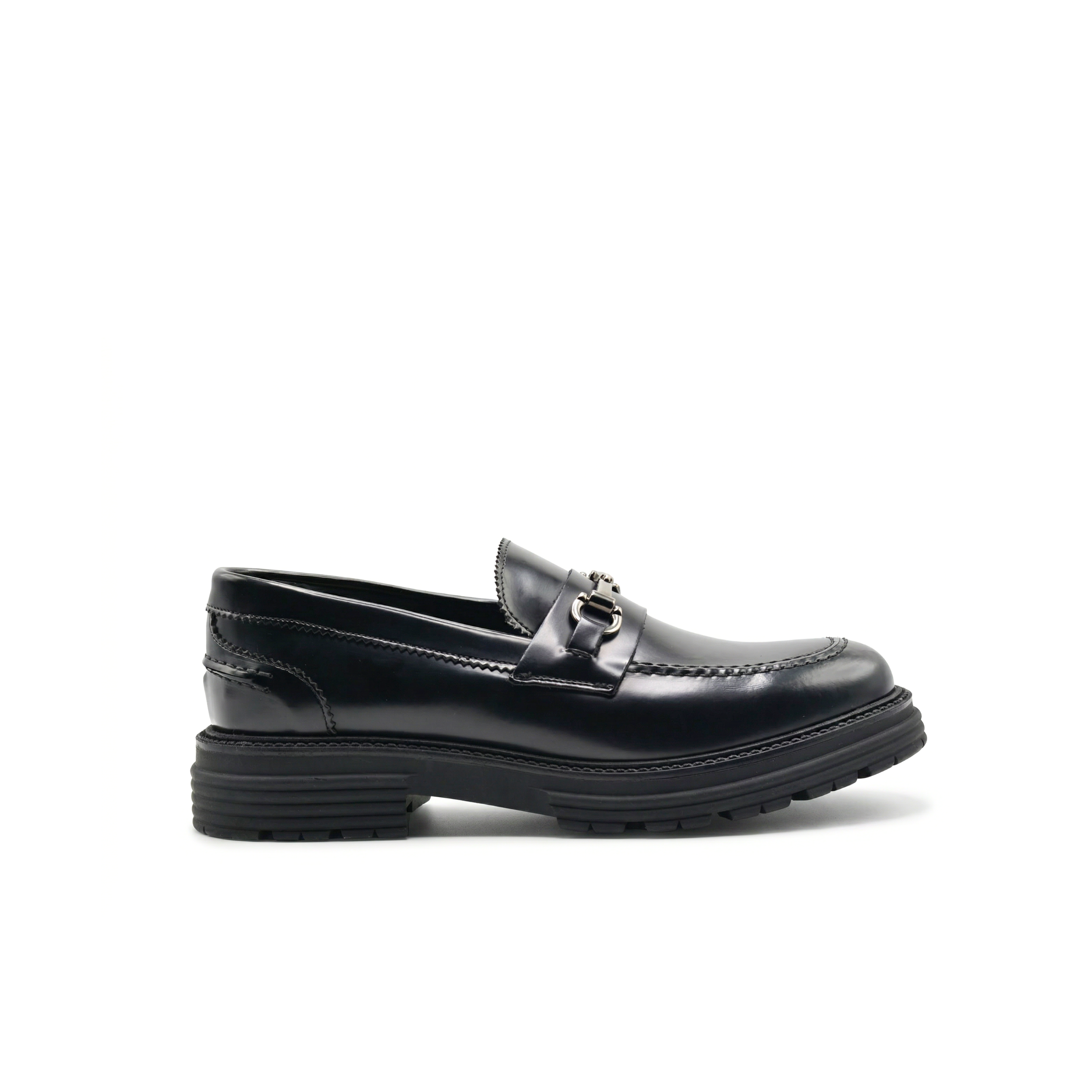 Men's Morris Moccasins with Bit in Genuine Suede Leather