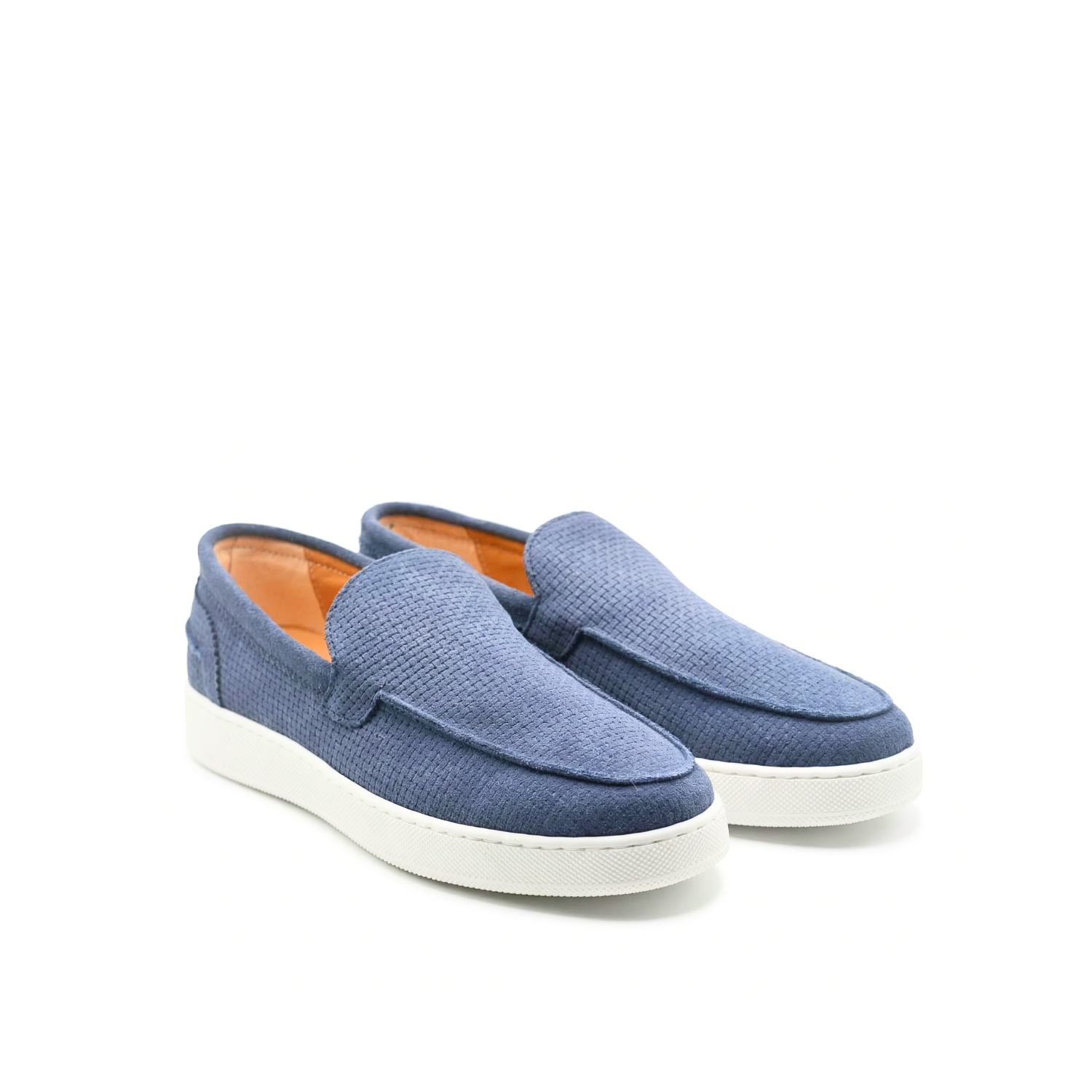 Men's soft suede slip-ons