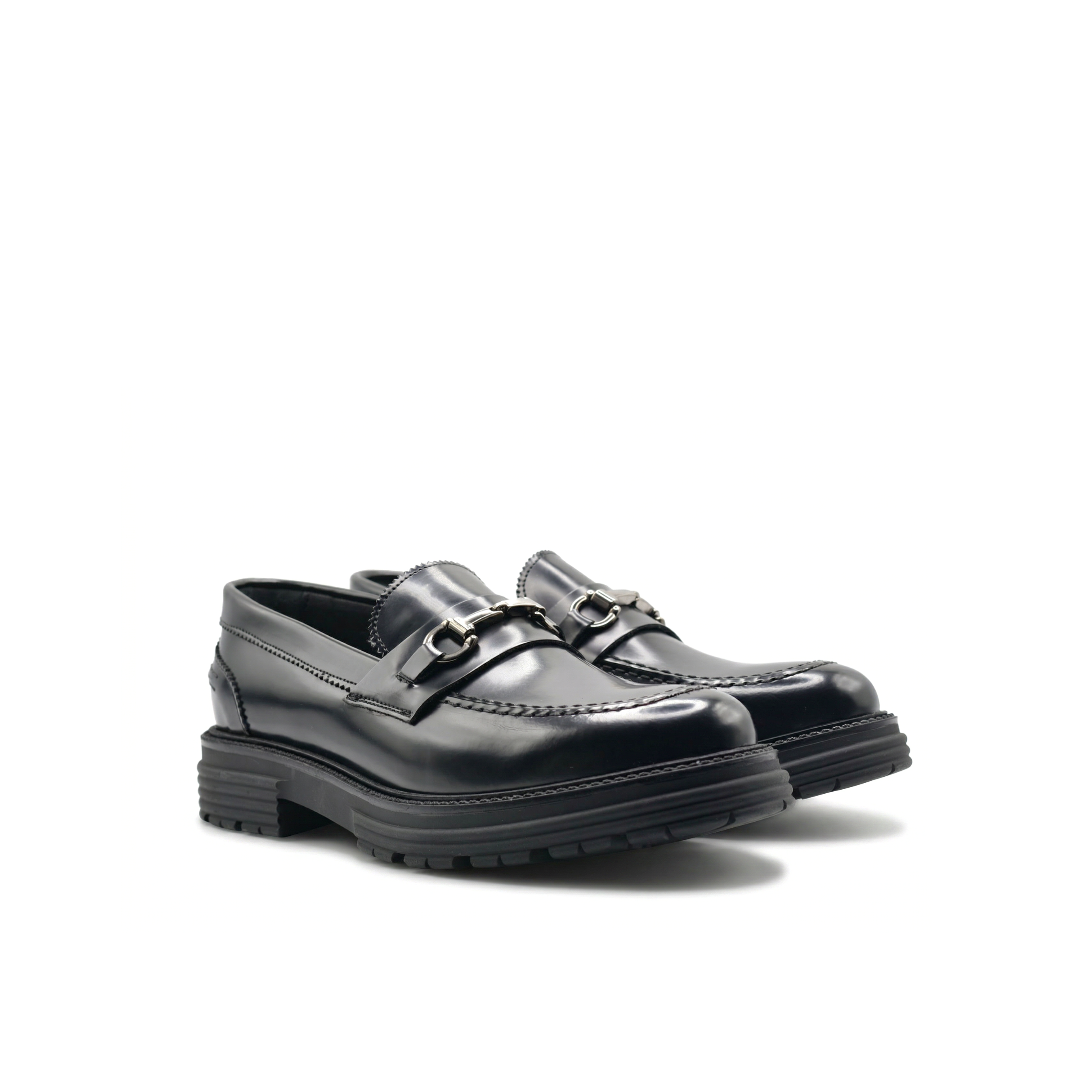Men's Morris Moccasins with Bit in Genuine Suede Leather
