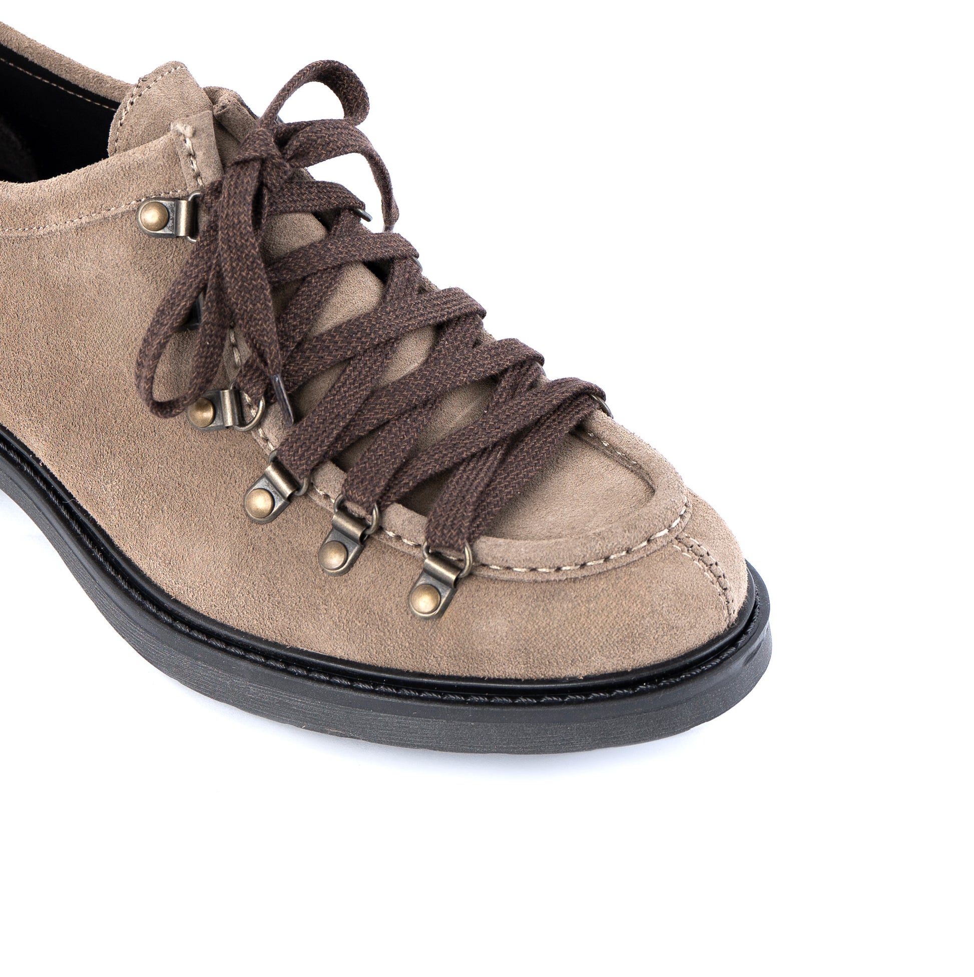 Trek suede lace-up engineers